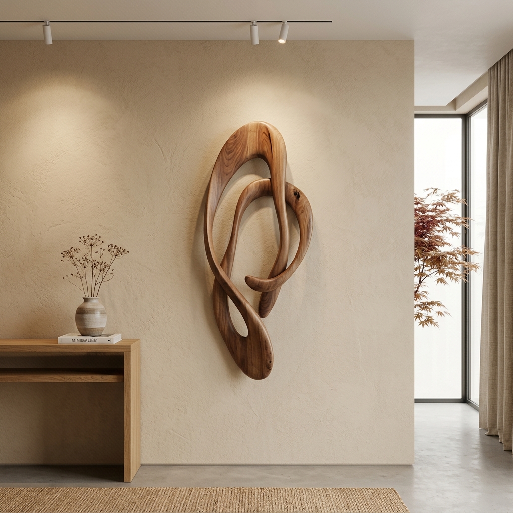 Premium Minimalist Wooden Art